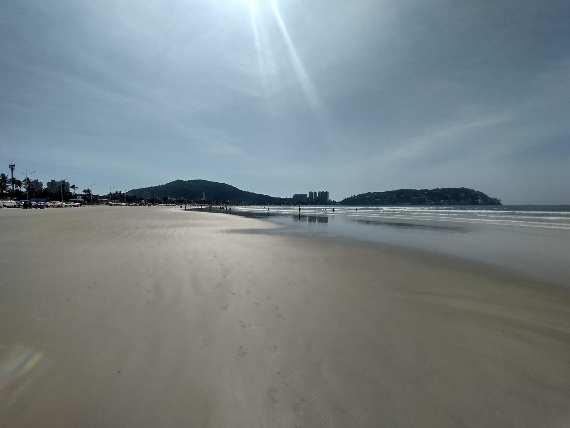 Apartamento Beira Mar - Enseada - Guaruja - 150 Metros Da Praia Екстериор снимка